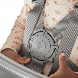 Pack chaise haute évolutive evolve + siège bébé bois naturel Ergobaby