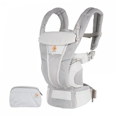 ERGOBABY Porte bébé omni breeze gris perle