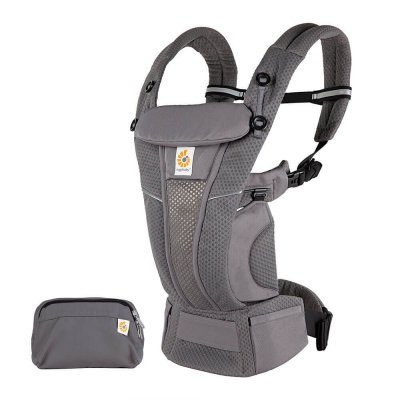 Porte bébé omni breeze gris anthracite