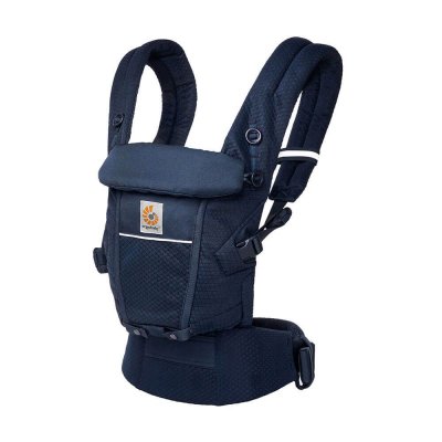 Porte-bébé adapt mesh softflex - bleu nuit