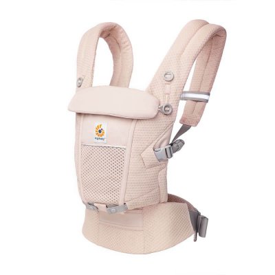 Porte-bébé adapt mesh softflex - rose quartz