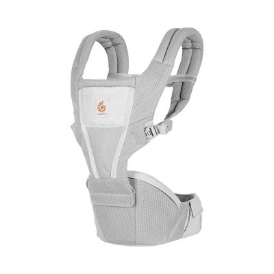 Porte bébé alta hip seat pearl grey