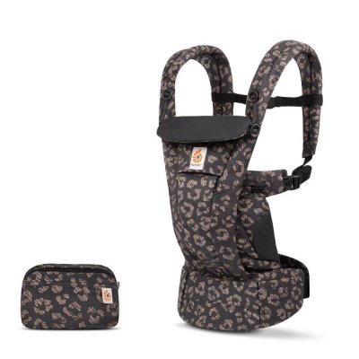 Porte bébé omni dream noir léopard