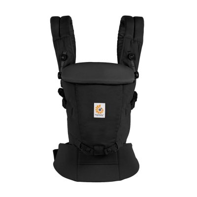 Porte-bébé adapt soft touch coton - onyx black