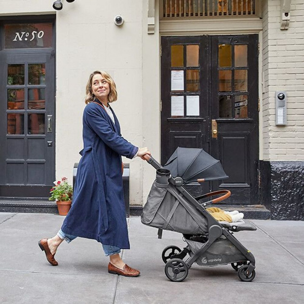 Poussette compacte metro+ deluxe gris bleu Ergobaby