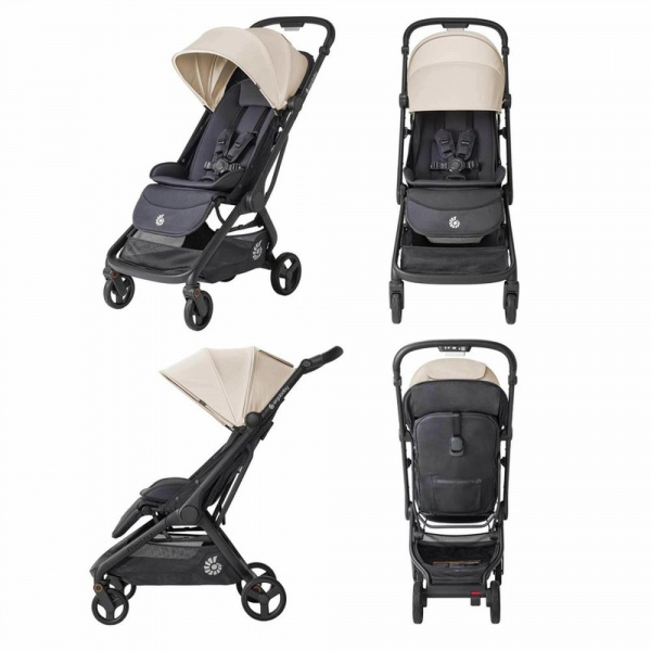 Poussette compacte metro 3 natural beige Ergobaby