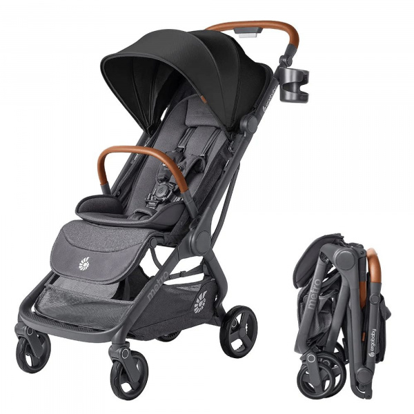 Poussette metro 3 deluxe jet black Ergobaby