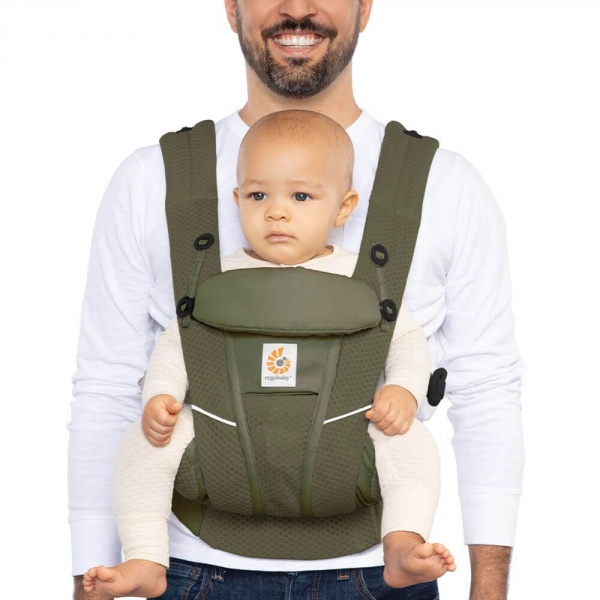 Porte bébé omni breeze vert olive Ergobaby