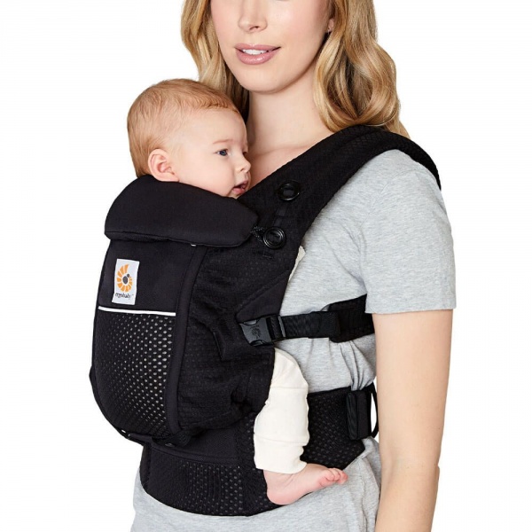Porte-bébé adapt mesh softflex - noir onyx Ergobaby