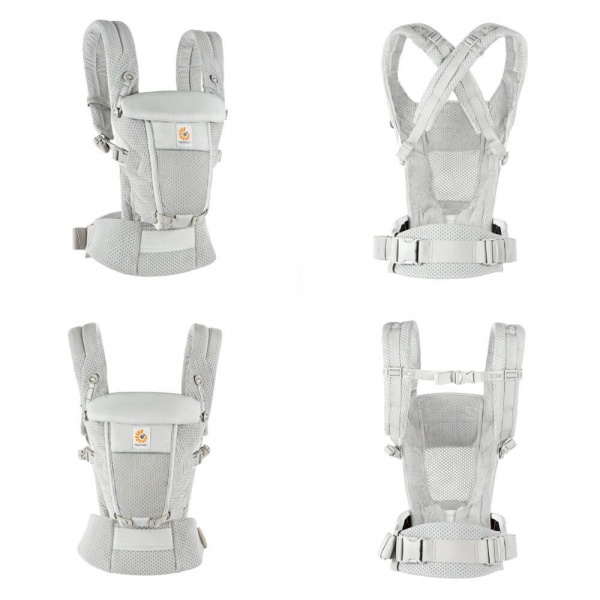 Porte-bébé adapt mesh softflex - gris perle Ergobaby