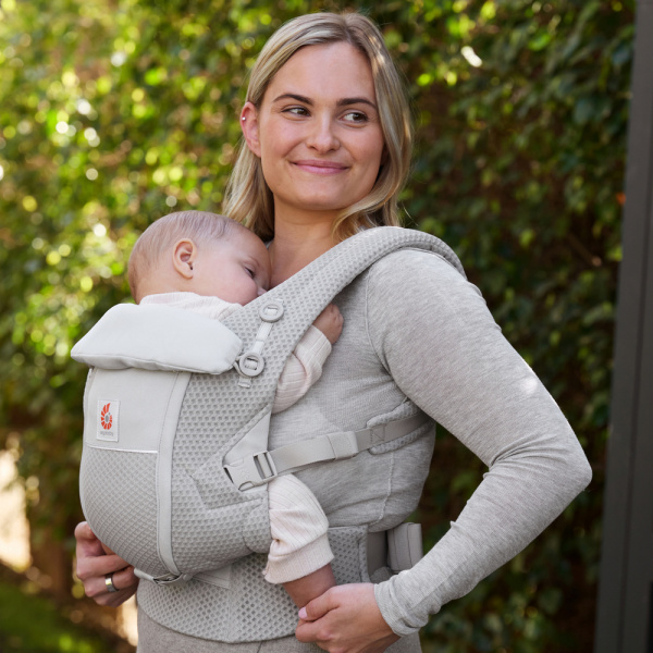 Porte-bébé adapt mesh softflex - gris perle Ergobaby