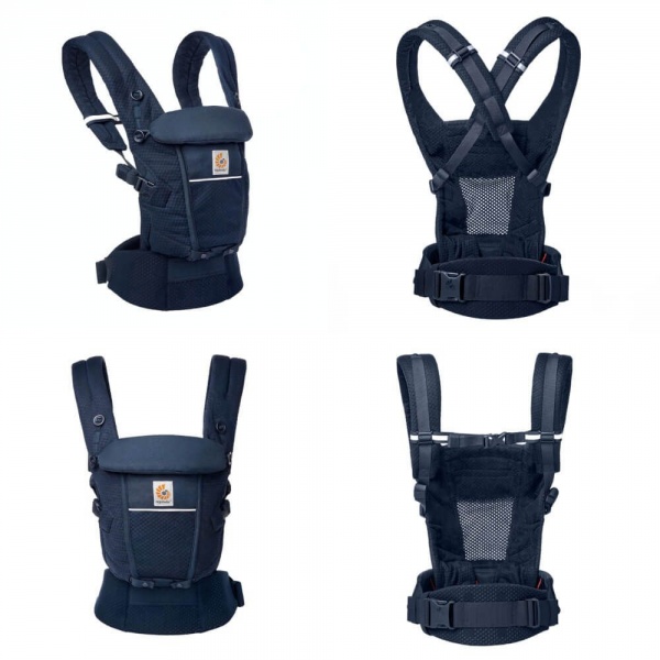 Porte-bébé adapt mesh softflex - bleu nuit Ergobaby