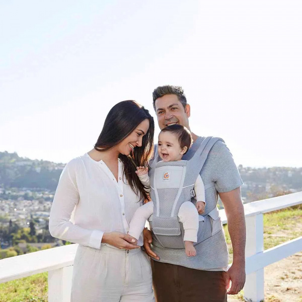 Porte bébé alta hip seat pearl grey Ergobaby