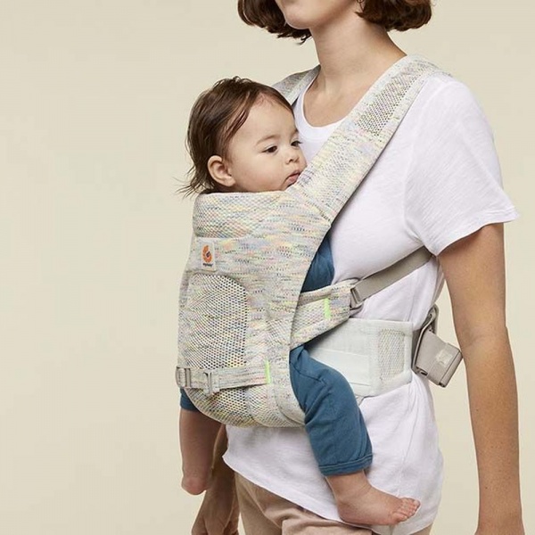 Porte bébé aerloom - gris nacré Ergobaby