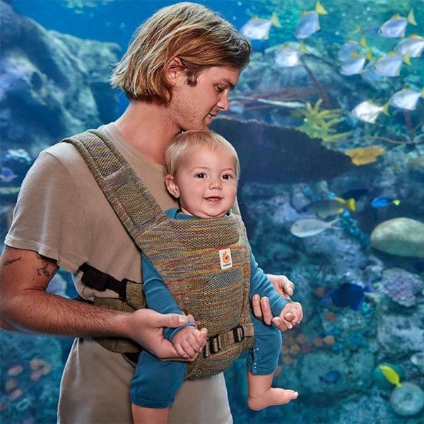 Porte bébé aerloom - vert marin Ergobaby