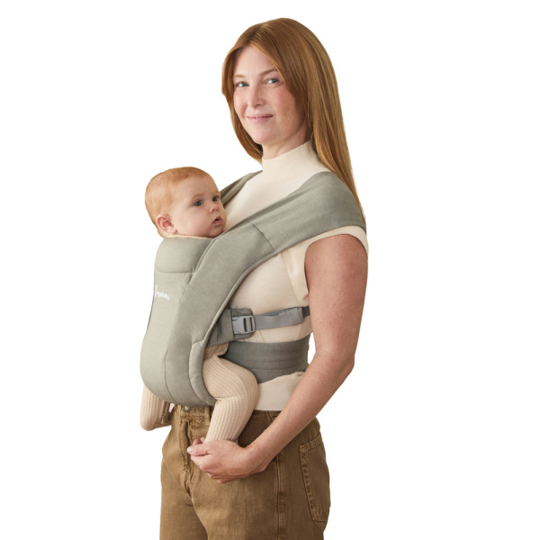 Porte-bébé embrace vert olive Ergobaby