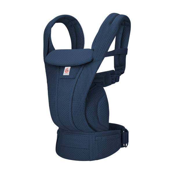 Porte bébé omni deluxe midnight blue mesh Ergobaby