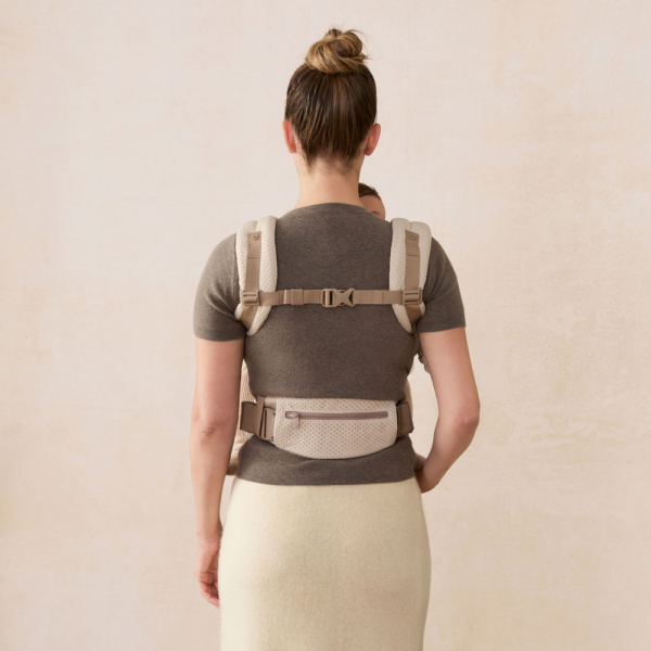 Porte bébé omni deluxe natural beige mesh Ergobaby