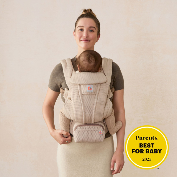 Porte bébé omni deluxe natural beige mesh Ergobaby