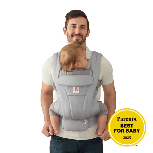 Porte bébé omni deluxe pearl grey Ergobaby