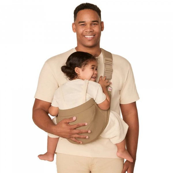 Porte bébé sling upsie camel Ergobaby