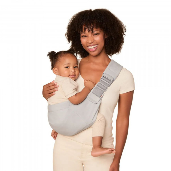 Porte bébé sling upsie pearl grey Ergobaby