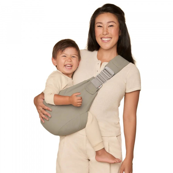 Porte bébé sling upsie soft olive Ergobaby