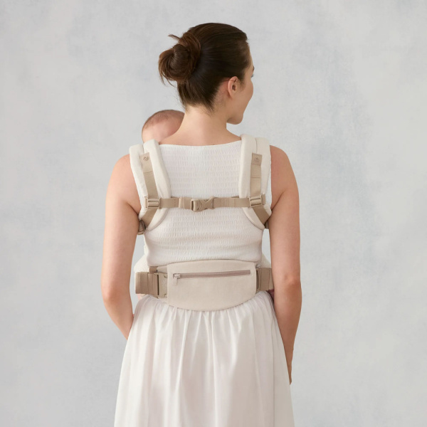 Porte bébé omni deluxe natural linen Ergobaby
