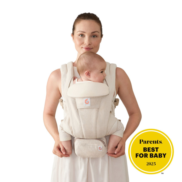 Porte bébé omni deluxe natural linen Ergobaby