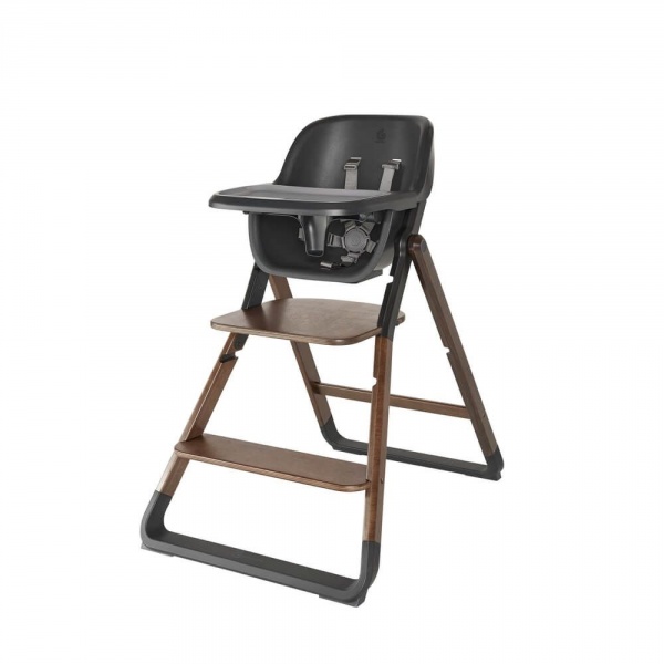 Siège bébé et tablette evolve bois foncé Ergobaby