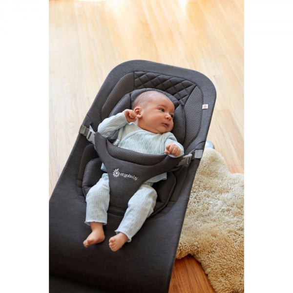 Transat bébé evolve gris anthracite Ergobaby
