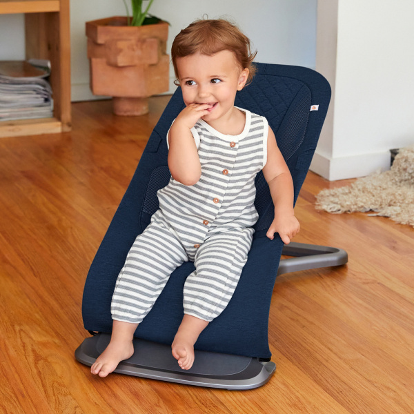 Transat bébé evolve bleu nuit Ergobaby