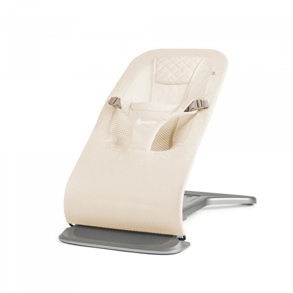 Transat bébé evolve en tissu mesh crème Ergobaby