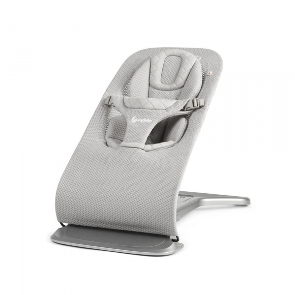 Transat bébé evolve en tissu mesh light grey Ergobaby