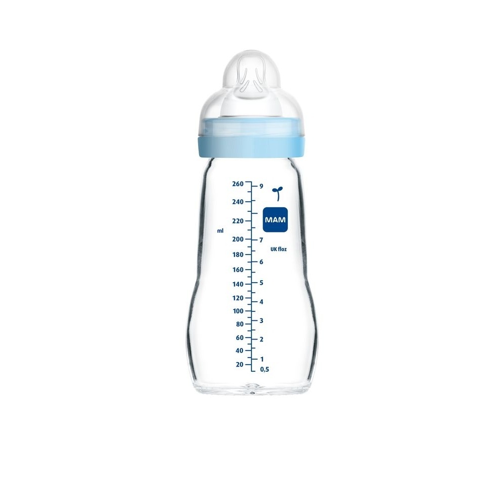 Biberon verre 260ml de Mam au meilleur prix sur allobébé