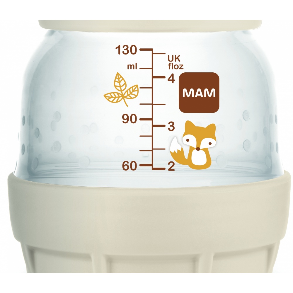 Biberon Easy Start nouveau-né - 130ml - Coton - Tétine