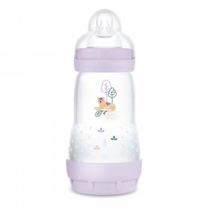 Biberon anti-colique 260 ml lilas Mam