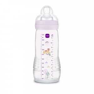 Biberon 330ml easy active coloré lilas Mam