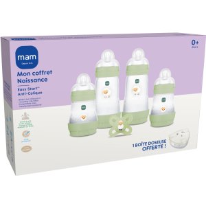 Coffret biberons naissance anti-colique nature Mam