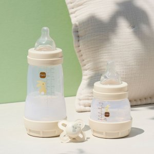 Coffret 8 biberons naissance anti-colique easy start sable Mam