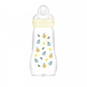 Biberon verre 260 ml lin Mam