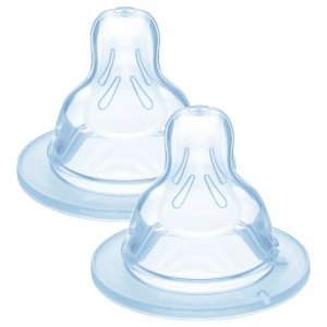 Lot de 2 tétines silicone debit 2 Mam