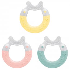 Anneau de dentition nettoyant coloris aléatoire Mam