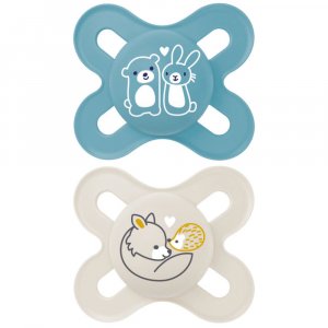 Lot de 2 sucettes original naissance 0-2 mois coloris aléatoire Mam