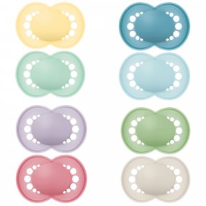 Lot de 2 sucettes original tendance 6 mois+ coloris aléatoire Mam