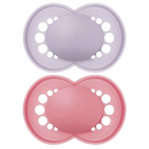 Lot de 2 sucettes original tendance 18 mois+ coloris aléatoire Mam