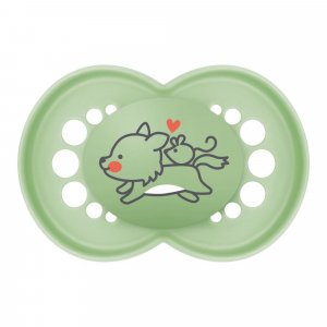 Lot de 3 sucettes 18 mois+ original bleu Mam