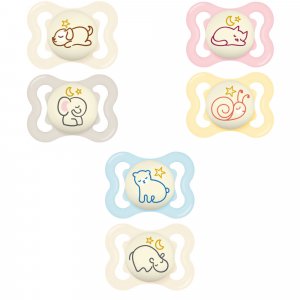 Lot de 2 sucettes supreme nuit Mam