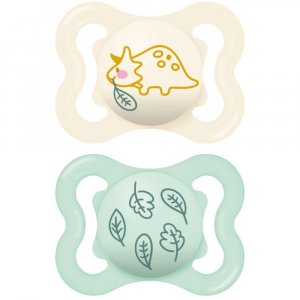 Lot de 2 sucettes supreme 2-6 mois coloris aléatoire Mam