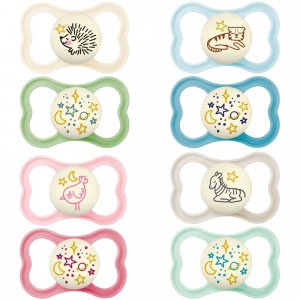 Lot de 2 sucettes supreme nuit Mam